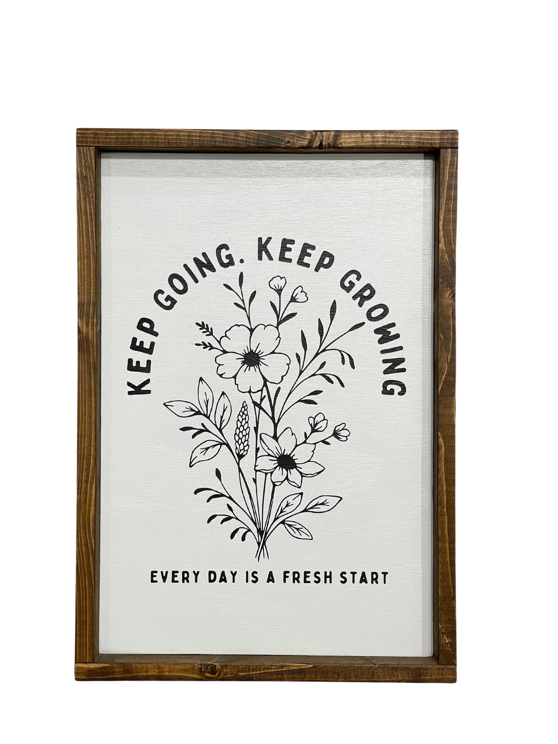 Sign - Keep Going Keep Growing