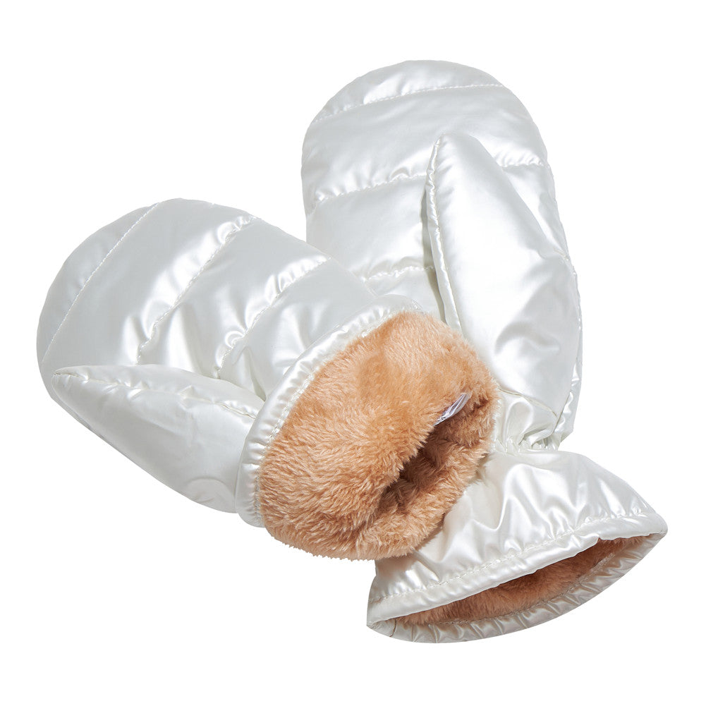 Mittens - Puffer - White