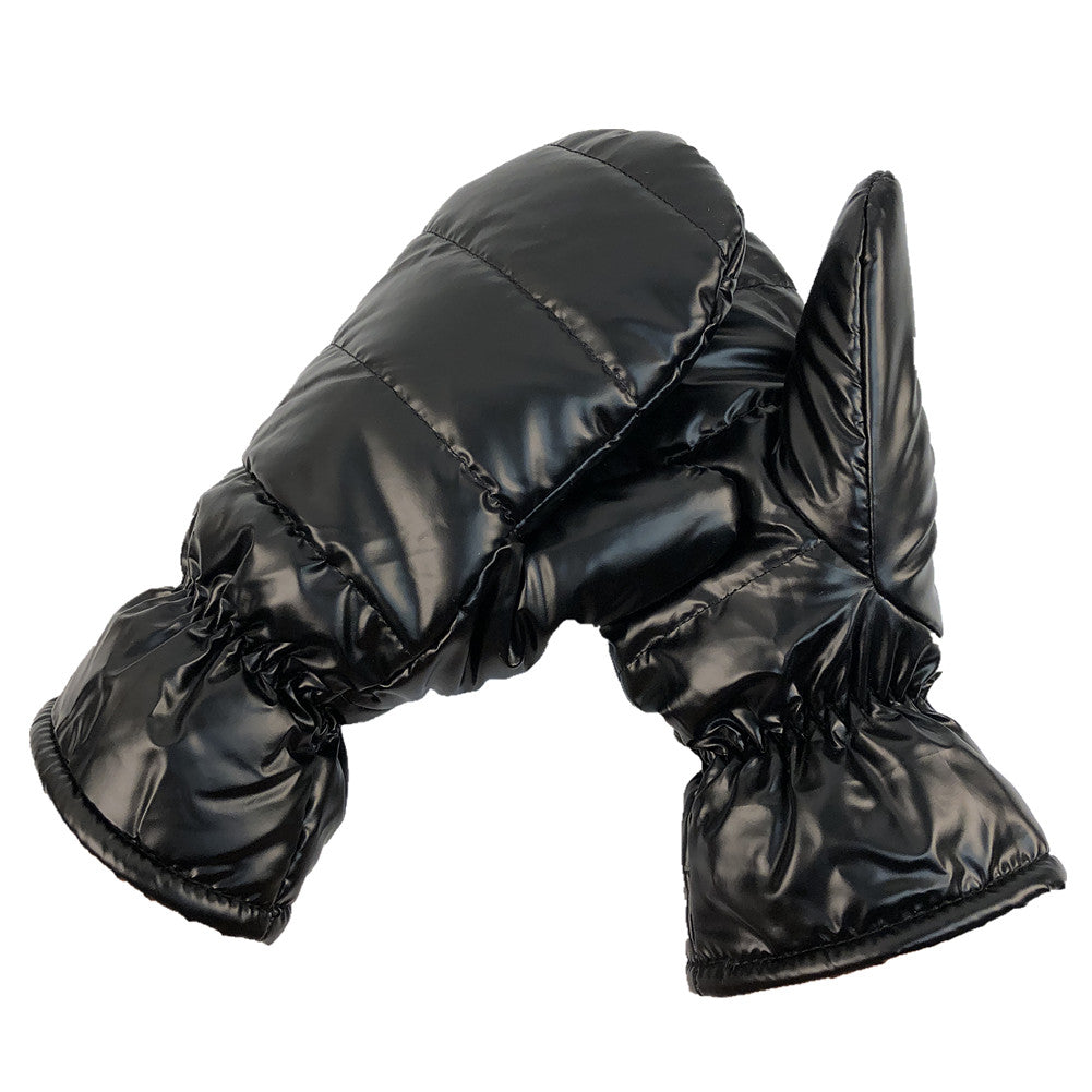 Mittens - Puffer - Black