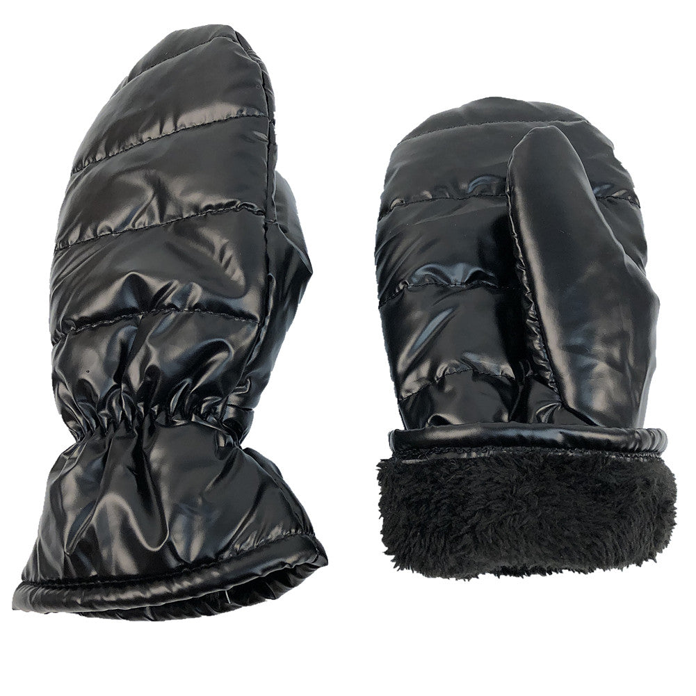 Mittens - Puffer - Black