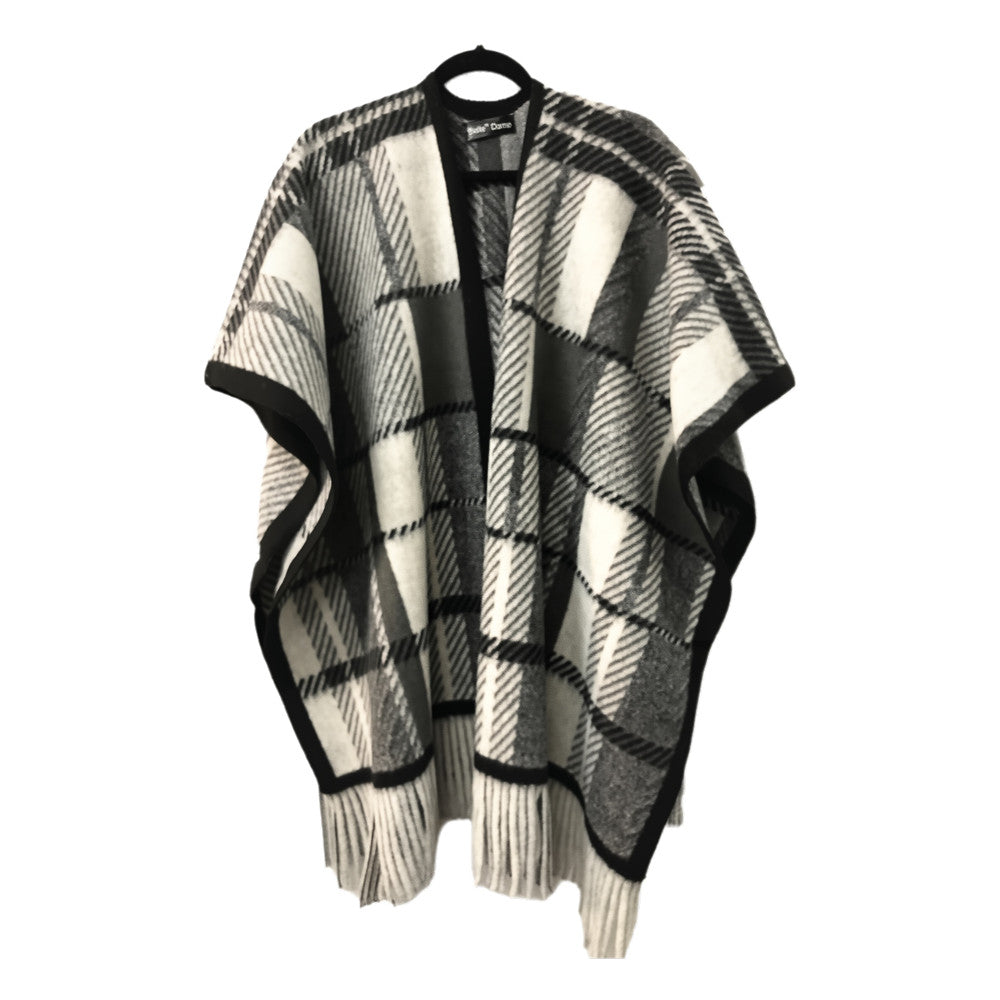 Cape - Plaid - Grey
