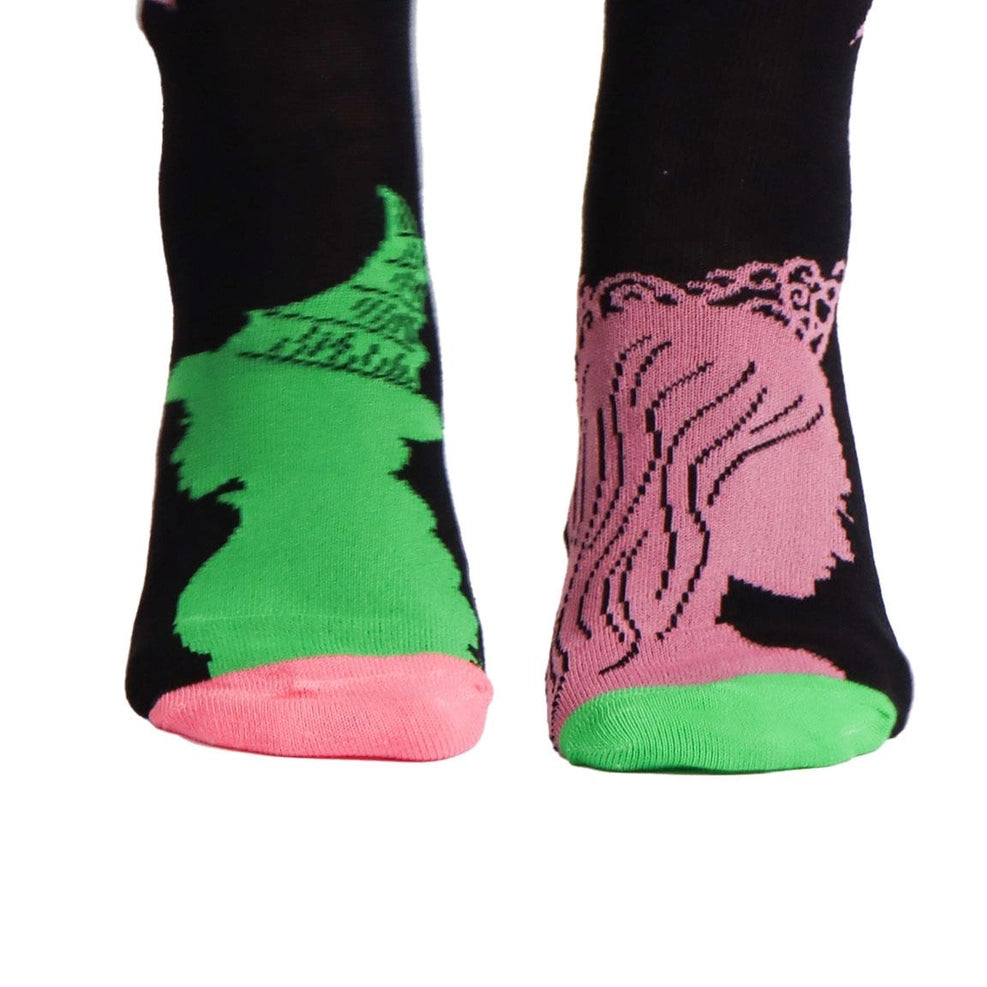 Socks - Wicked - Pink Goes Good With Green