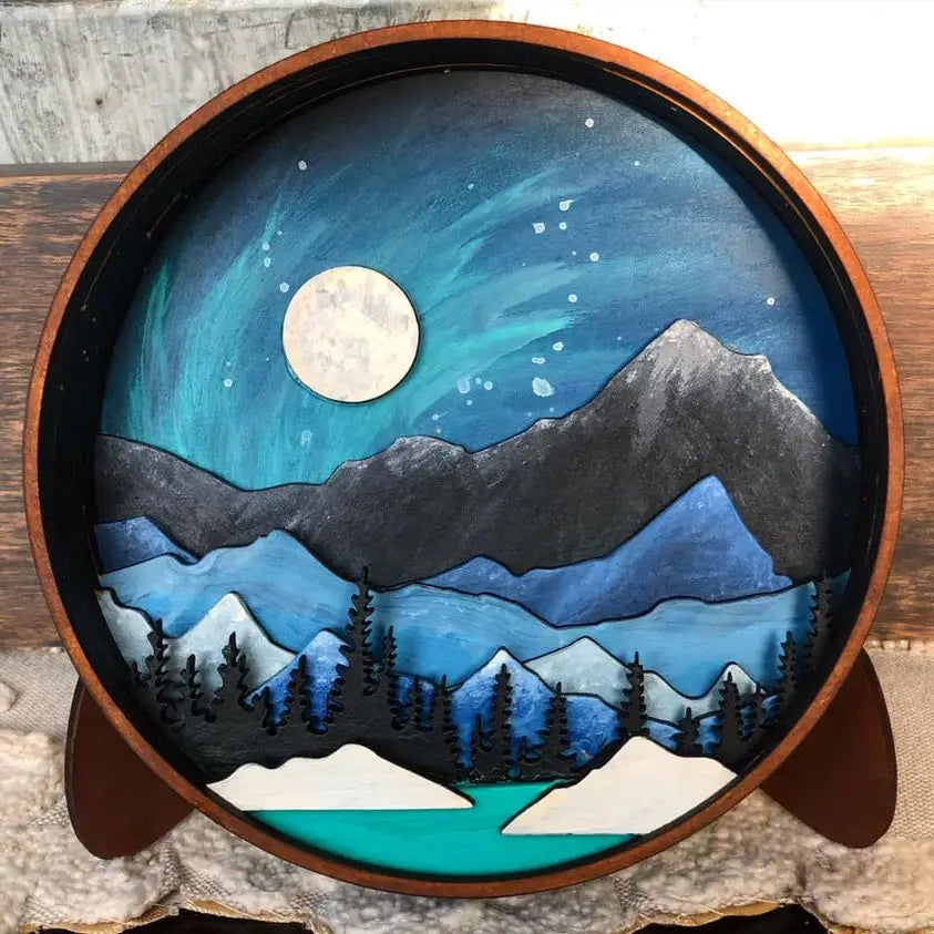 Shadow Box - Craft Kit - Rocky Mountain