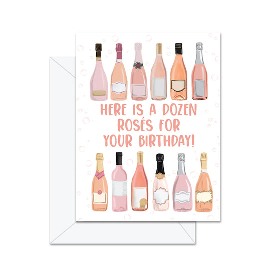 Card - Birthday - Dozen Roses