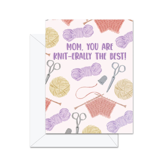Card - Mother's Day - Knit-erally The Best