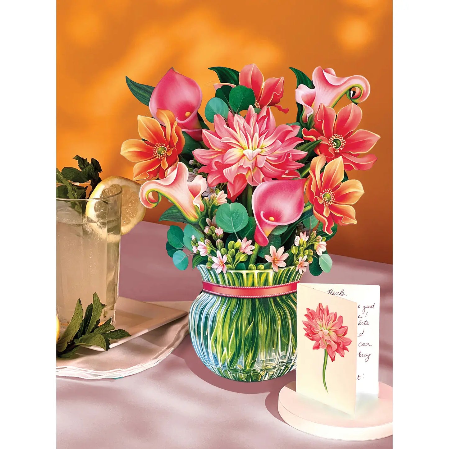 Paper Bouquet - Dear Dahlia - 12"