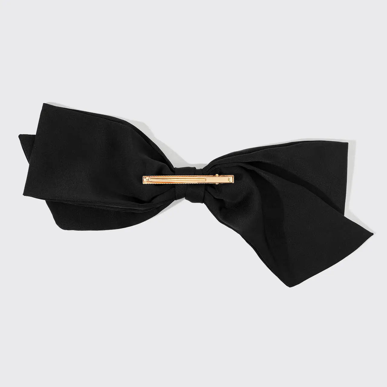 Hair Clip - Bow - Black