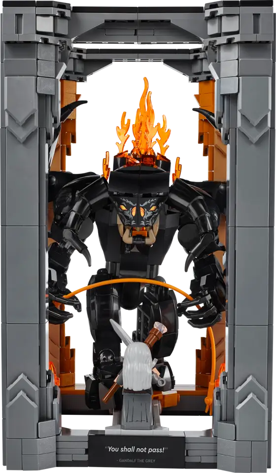 LEGO® The Lord of the Rings: Balrog™ Book Nook