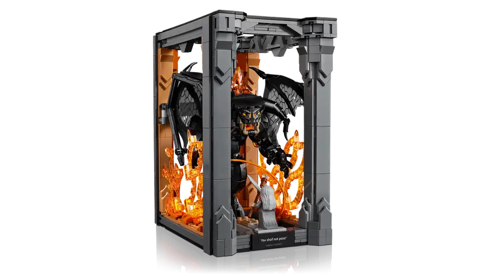 LEGO® The Lord of the Rings: Balrog™ Book Nook