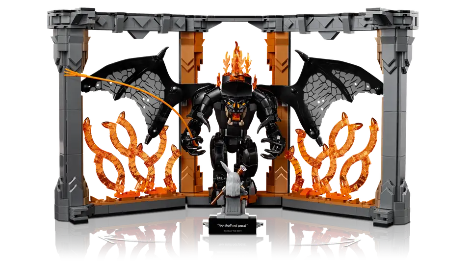 LEGO® The Lord of the Rings: Balrog™ Book Nook