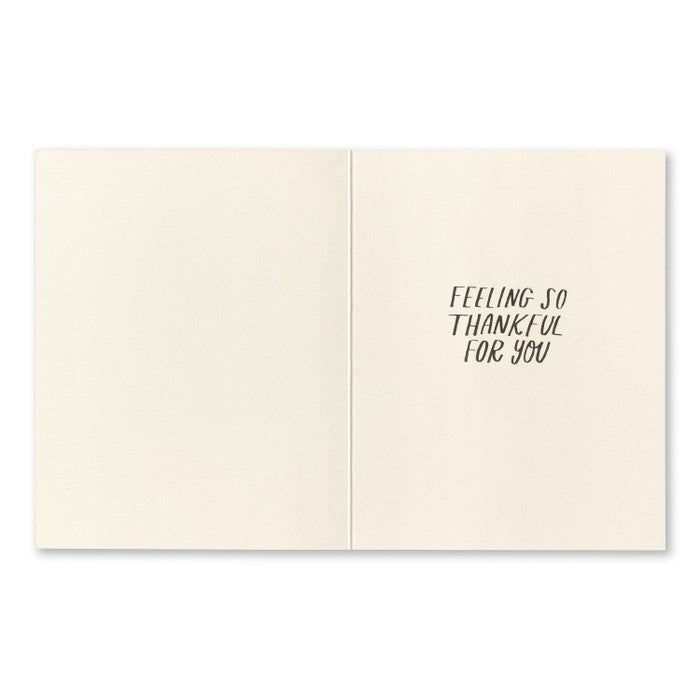 Card - Thank You - Bursting with Gratitude