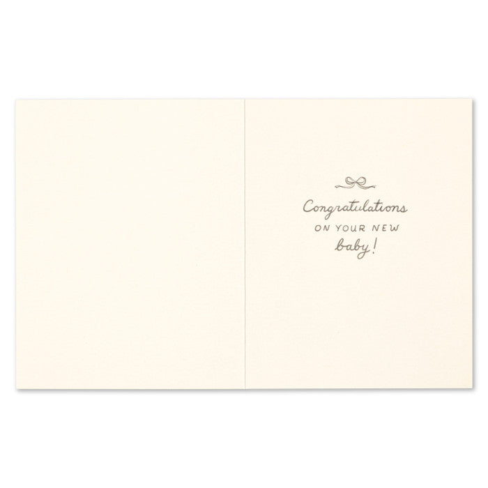 Card - New Baby - The World Just Got A Whole Lot Cuter