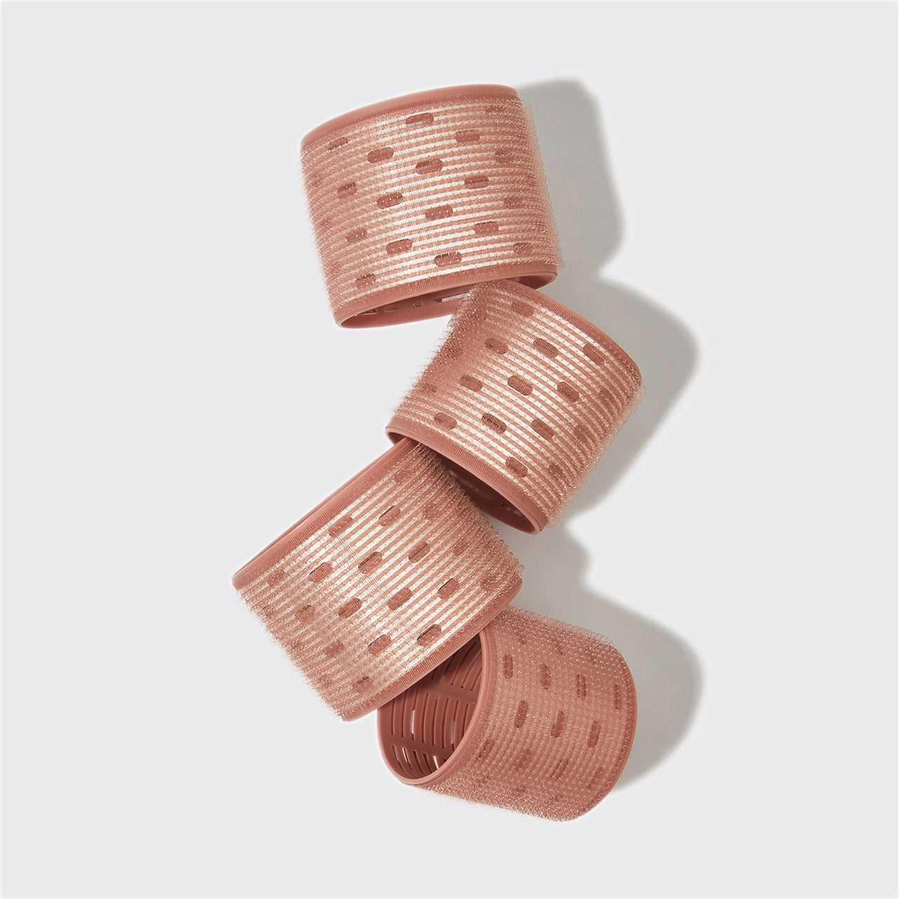 Ceramic Hair Rollers - XL Terracotta - 4 Piece