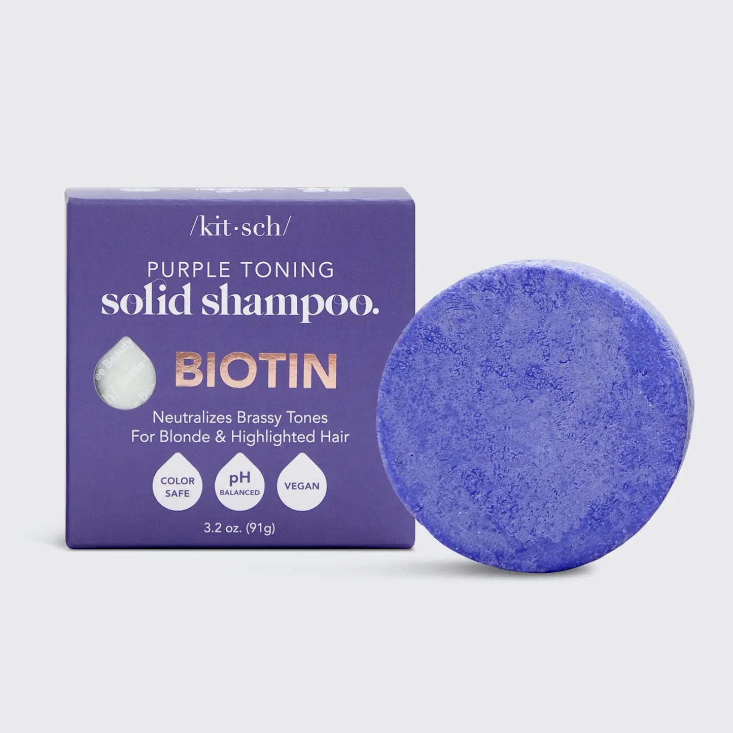 Shampoo Bar - Biotin - Purple Toning