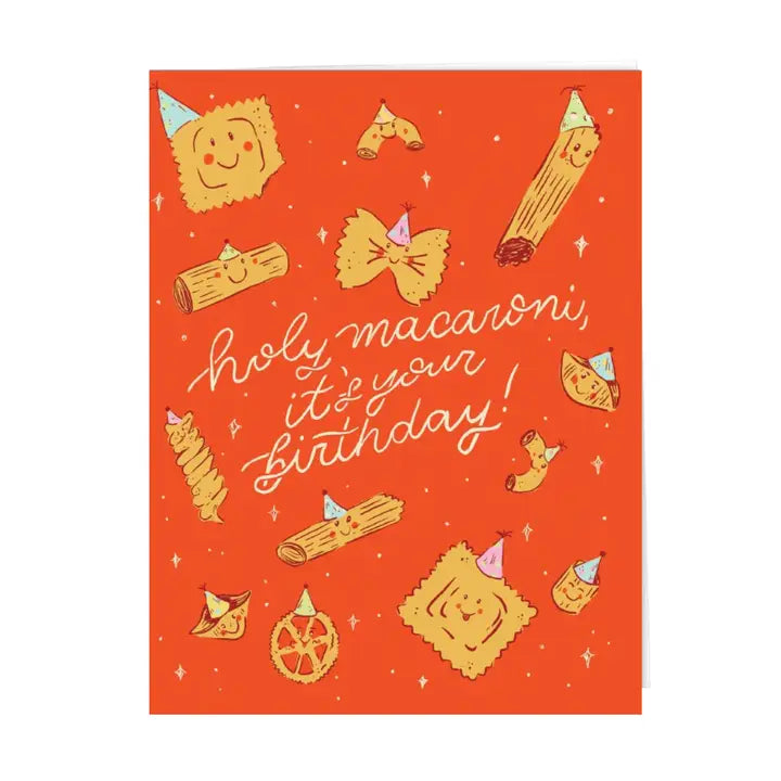Card - Holy Macaroni - Birthday