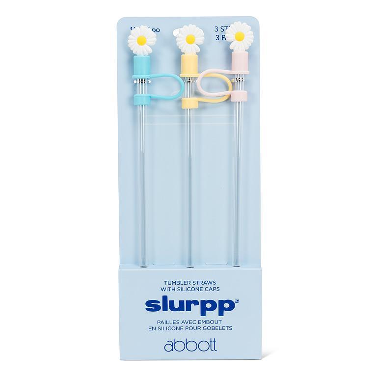 Straw + Cover Set - Daisies - Set of 3