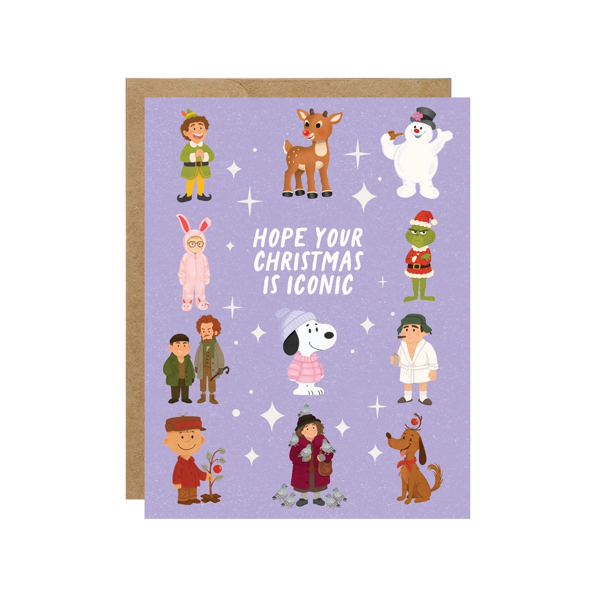 Card - Classic Christmas Icons