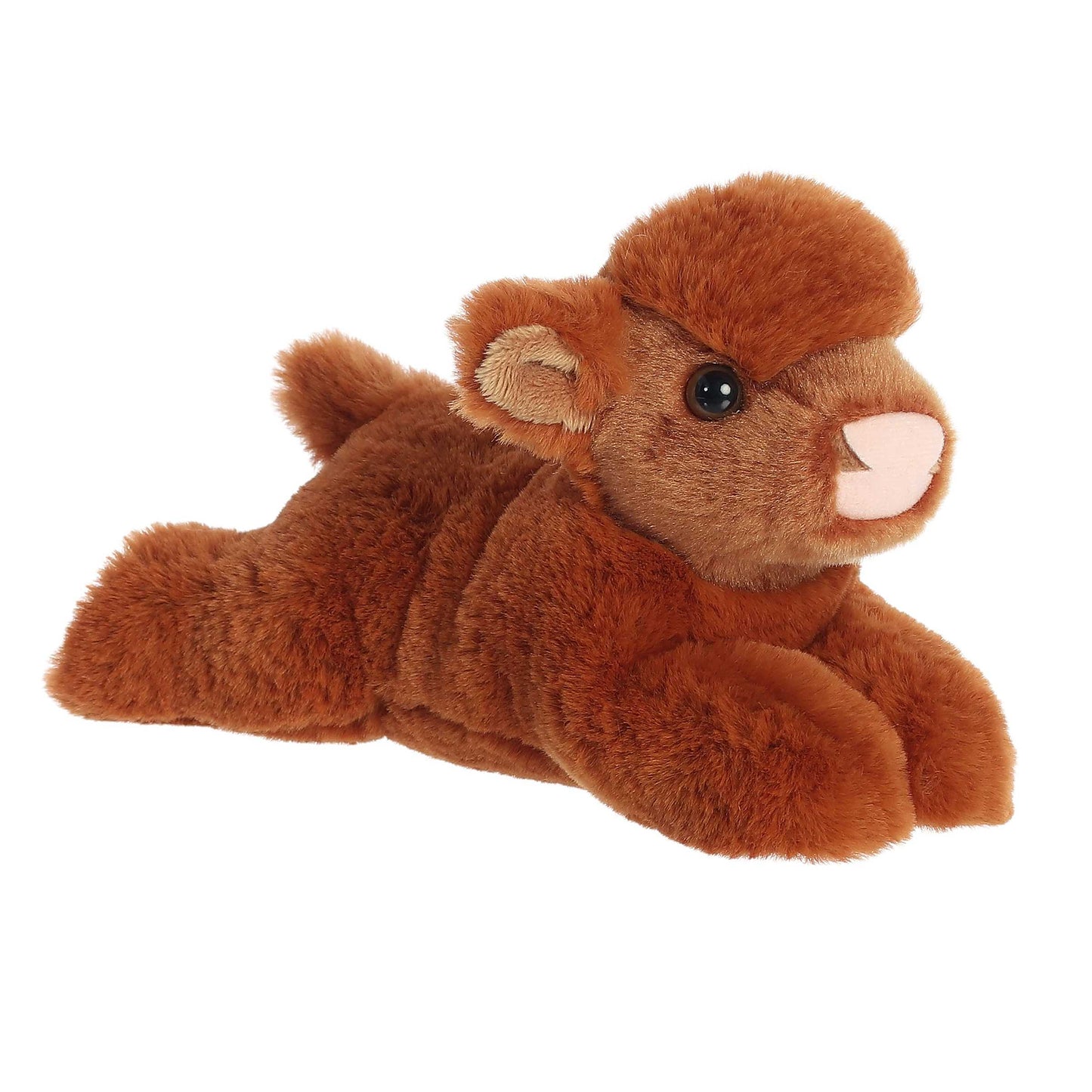 Stuffy - Mini Flopsie - Highland Cow Calf 8"