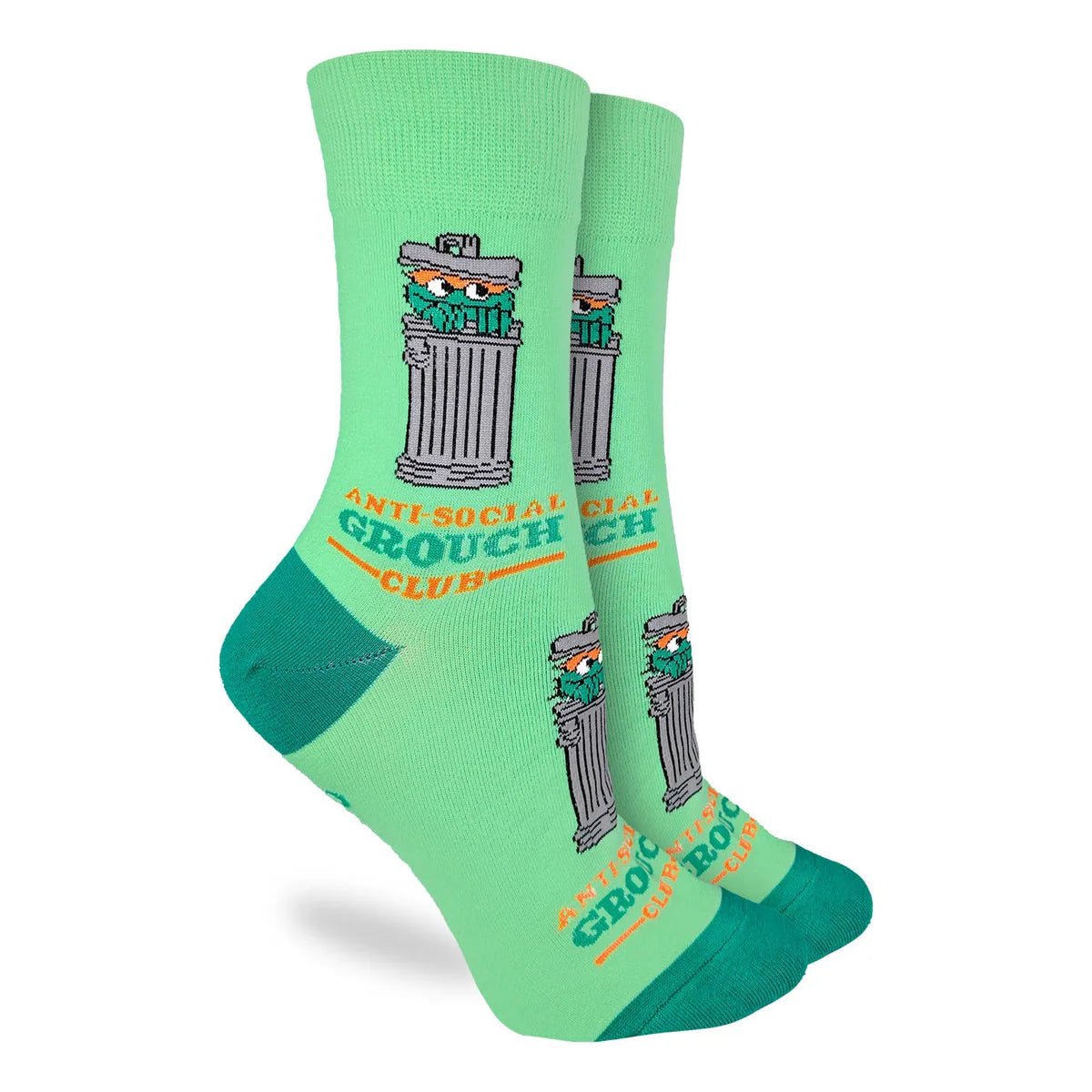 Socks - Small Crew - Sesame Street - Oscar Anti-Social Grouch Club