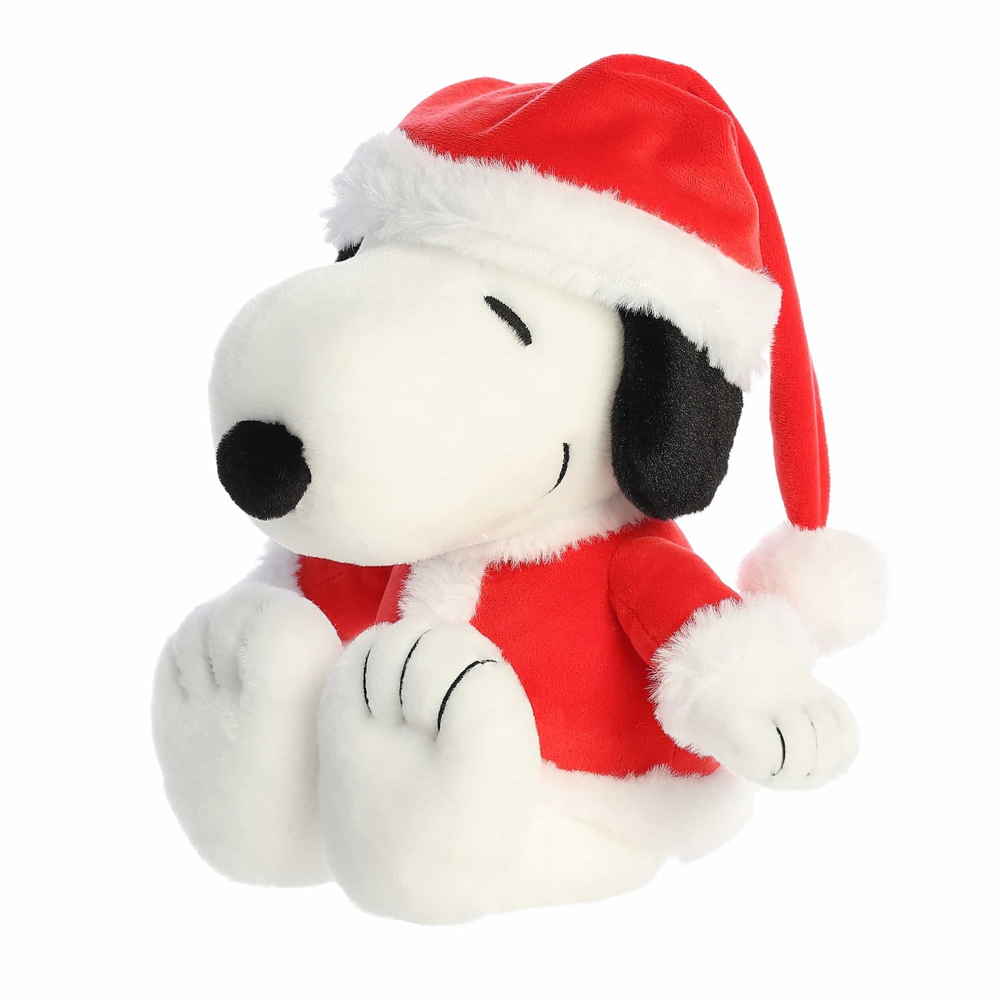 Stuffy - Palm Pals - Snoopy Santa - 12"