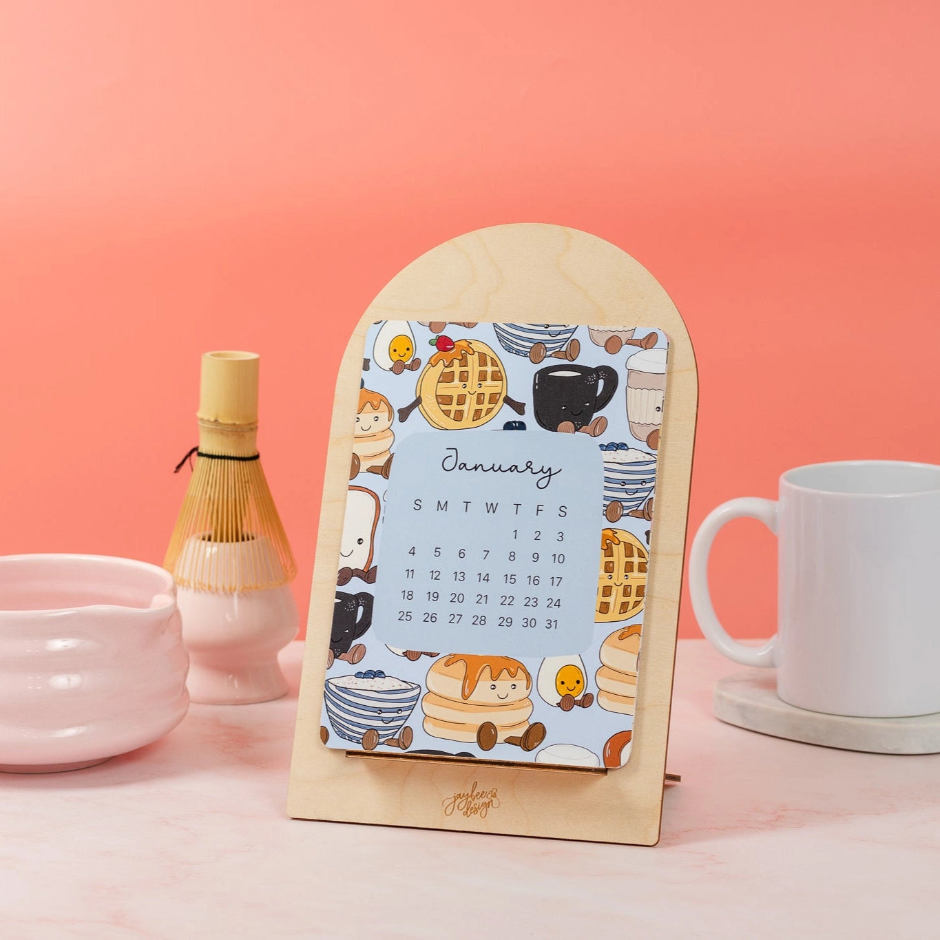 Desktop Calendar - Cute Creations - 2026