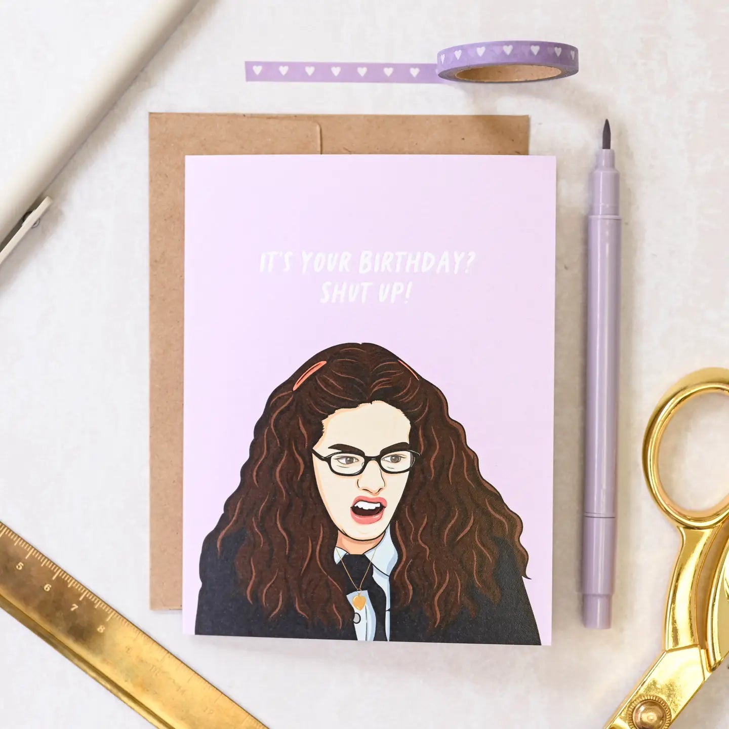 Card - The Princess Diaries - It's Your Birthday? Shut Up!