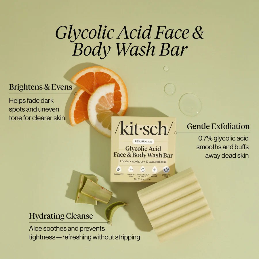 Face & Body Bar - Glycolic Acid - Exfoliating