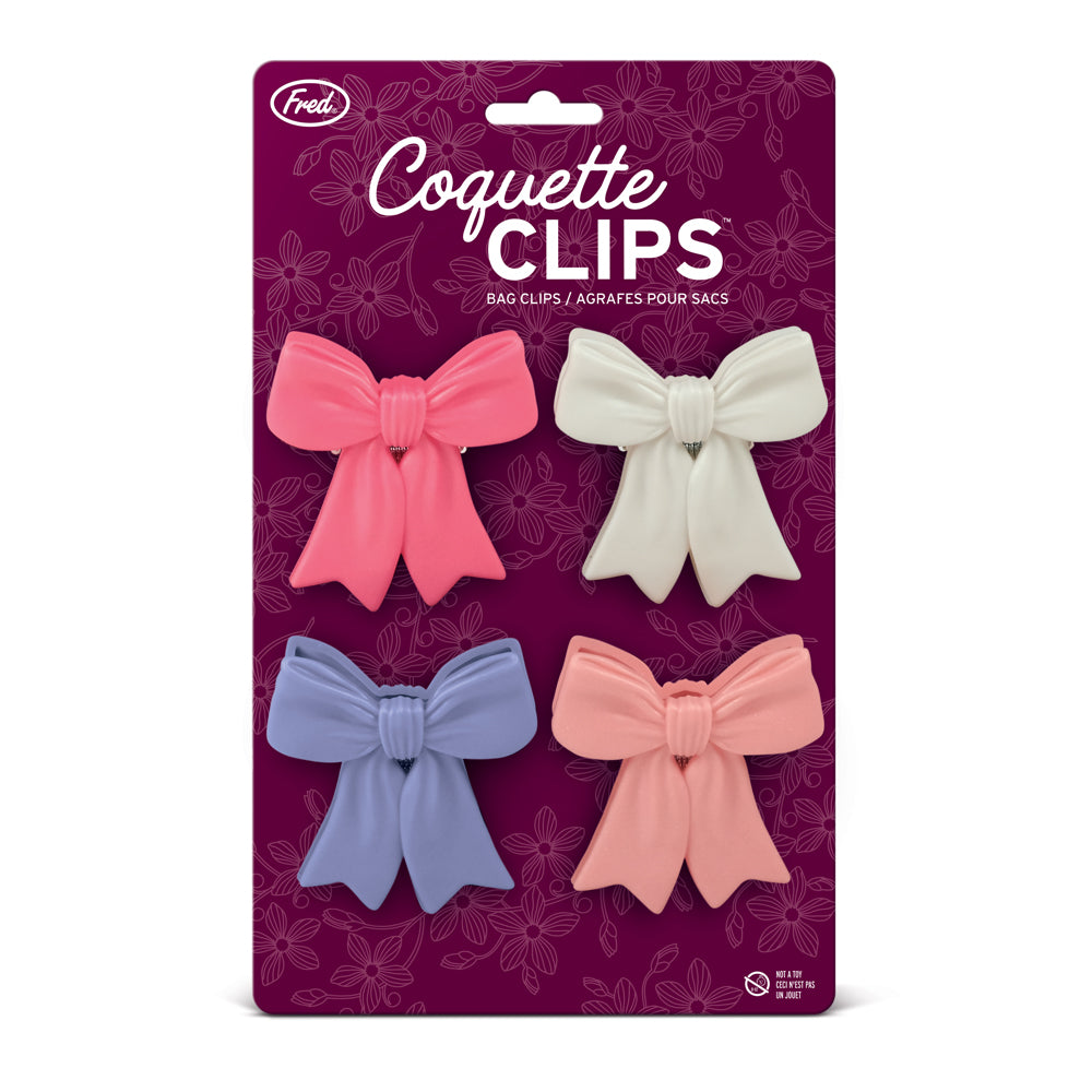 Bag Clips - Coquette Clips - Set of 4