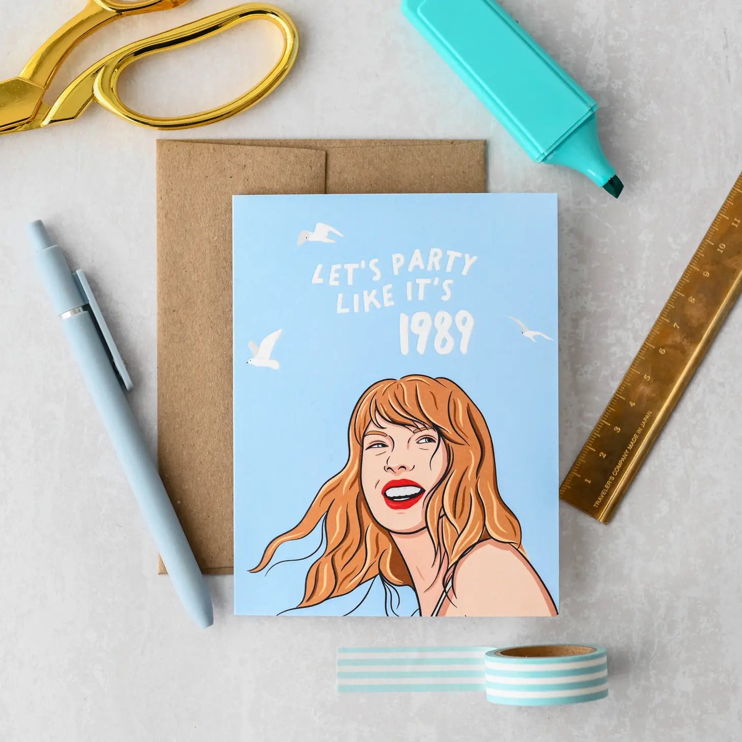 Card - Taylor Swift - Party Like It's 1989