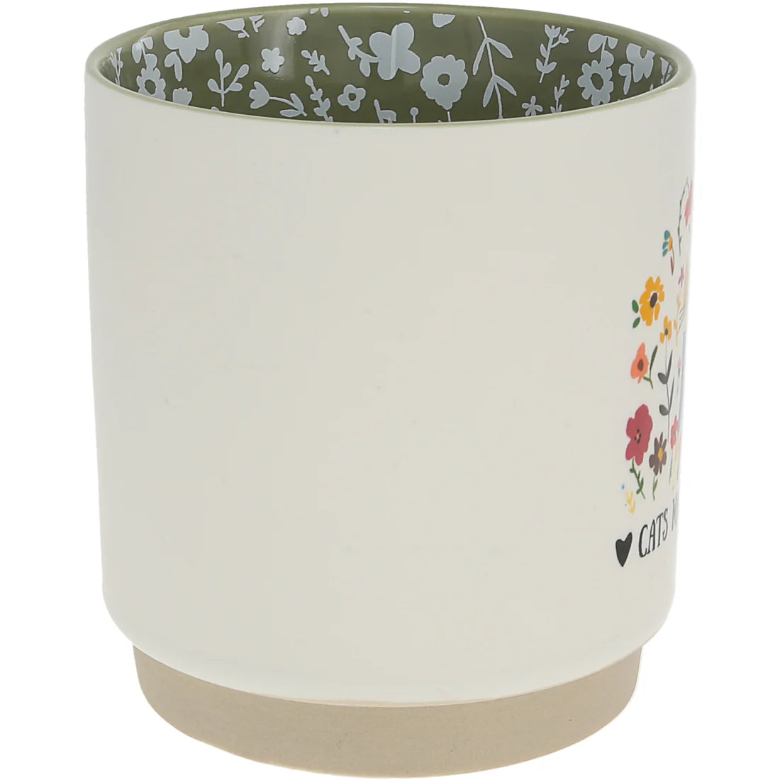Mug - Cats Make Life Better - 18oz
