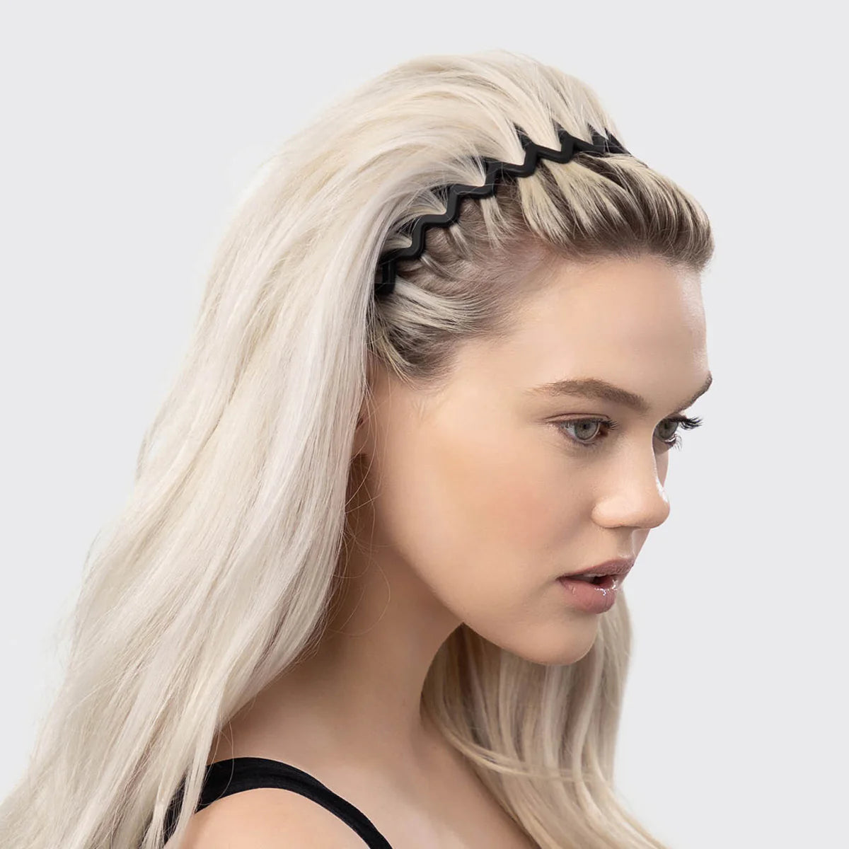 Headband Set - Zig Zag - Black & Tortoise