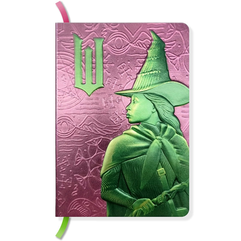Journal - Wicked - Reversible Sculpted Elphaba & Glinda