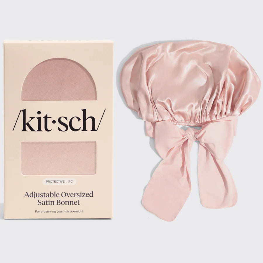Sleep Bonnet - Satin - Blush