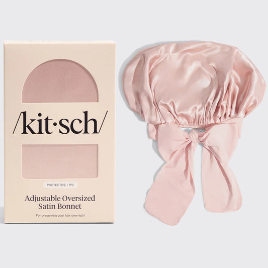 Sleep Bonnet - Satin - Blush