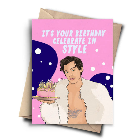 Card - Harry Styles - Birthday