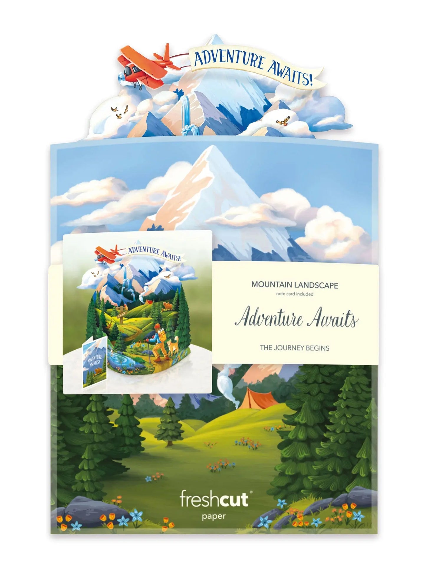Pop Up Card - Adventure Awaits