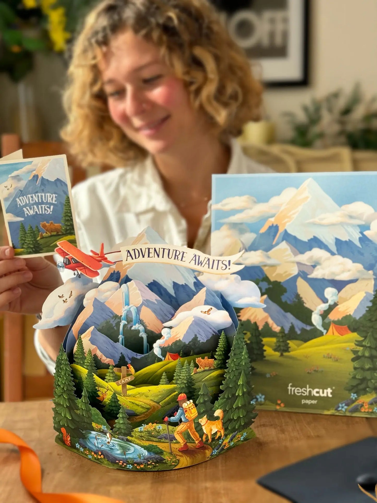 Pop Up Card - Adventure Awaits