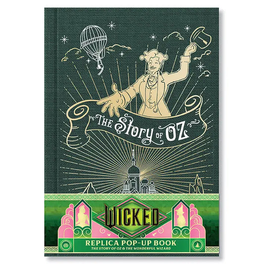 Book - Wicked - The Story of Oz Replica Pop Up Book