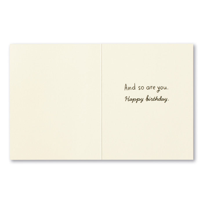 Card - Birthday - Life Is Beautiful