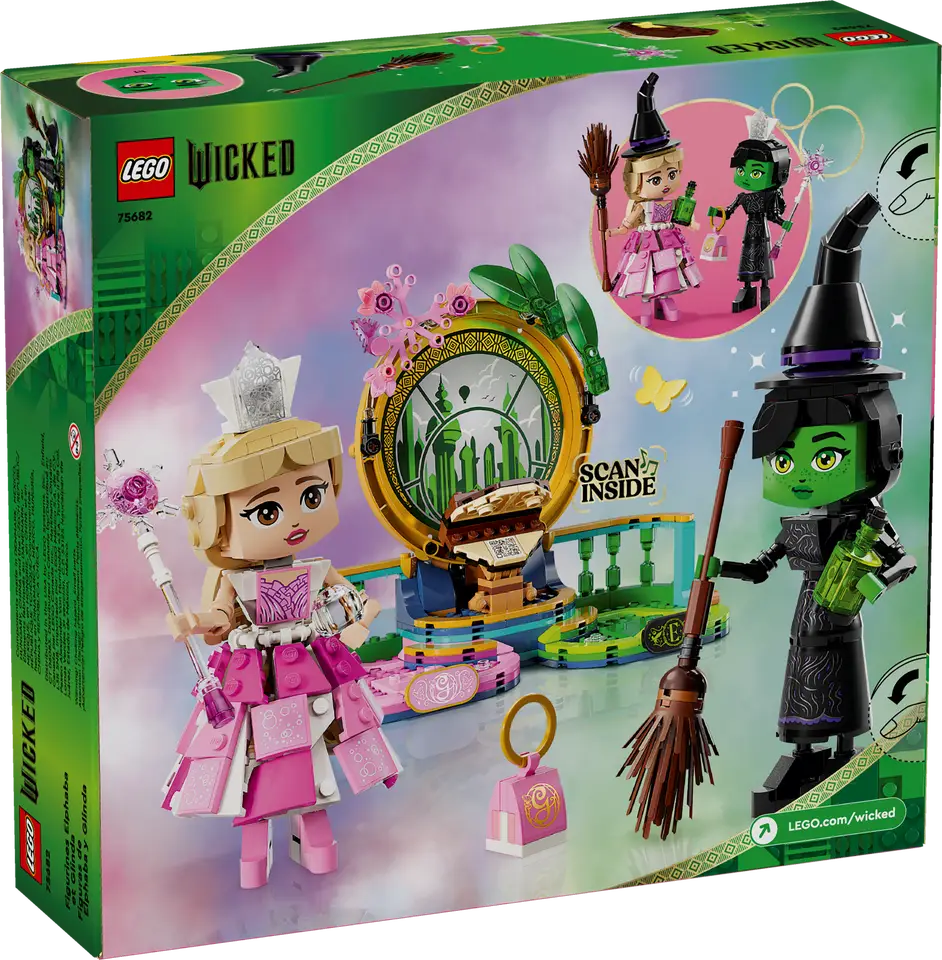 LEGO® Wicked Elphaba & Glinda Figures