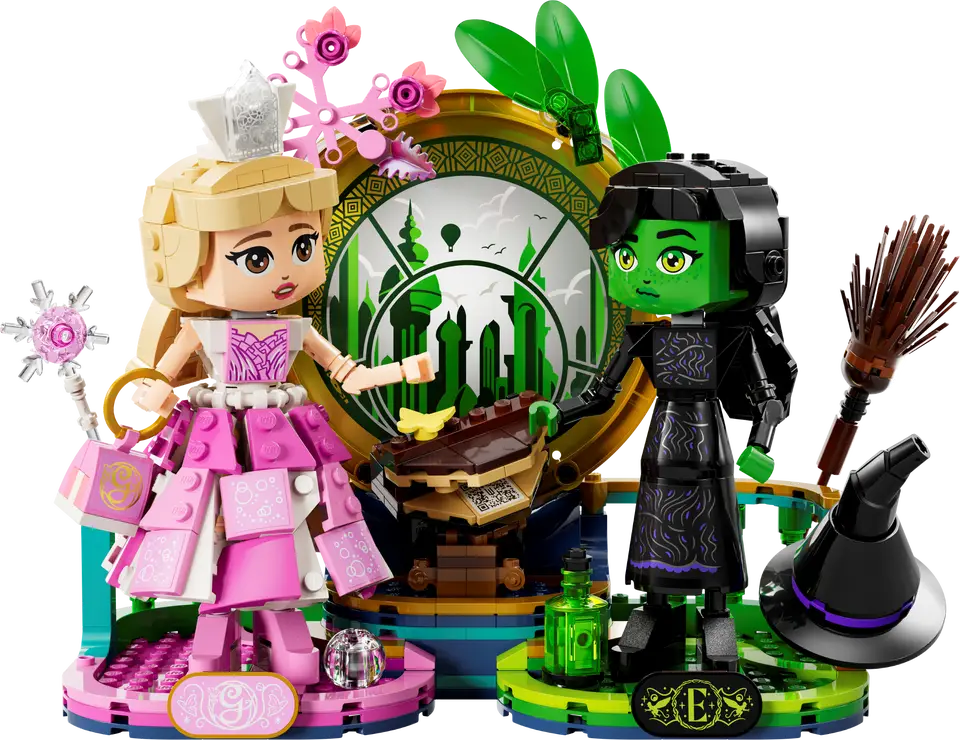 LEGO® Wicked Elphaba & Glinda Figures