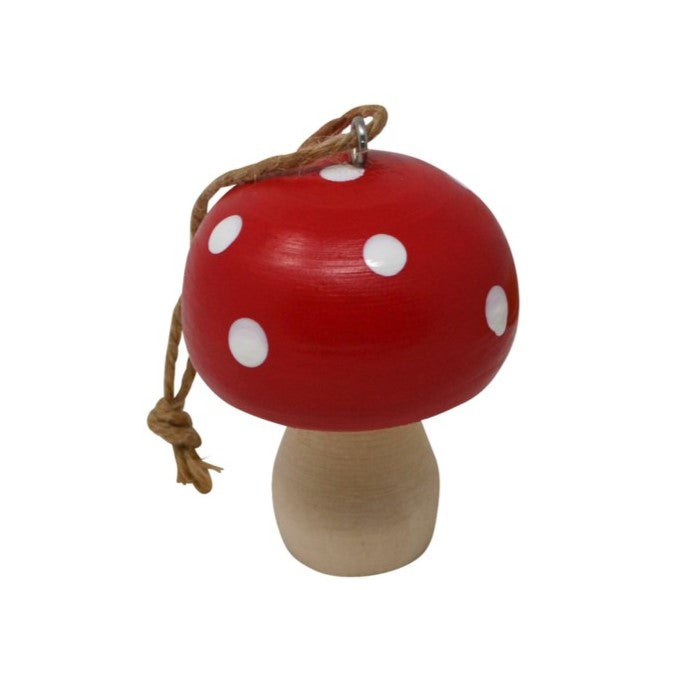 Ornament - Mushroom - Wooden
