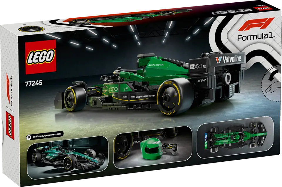 LEGO® Aston Martin Aramco F1® AMR24 Race Car