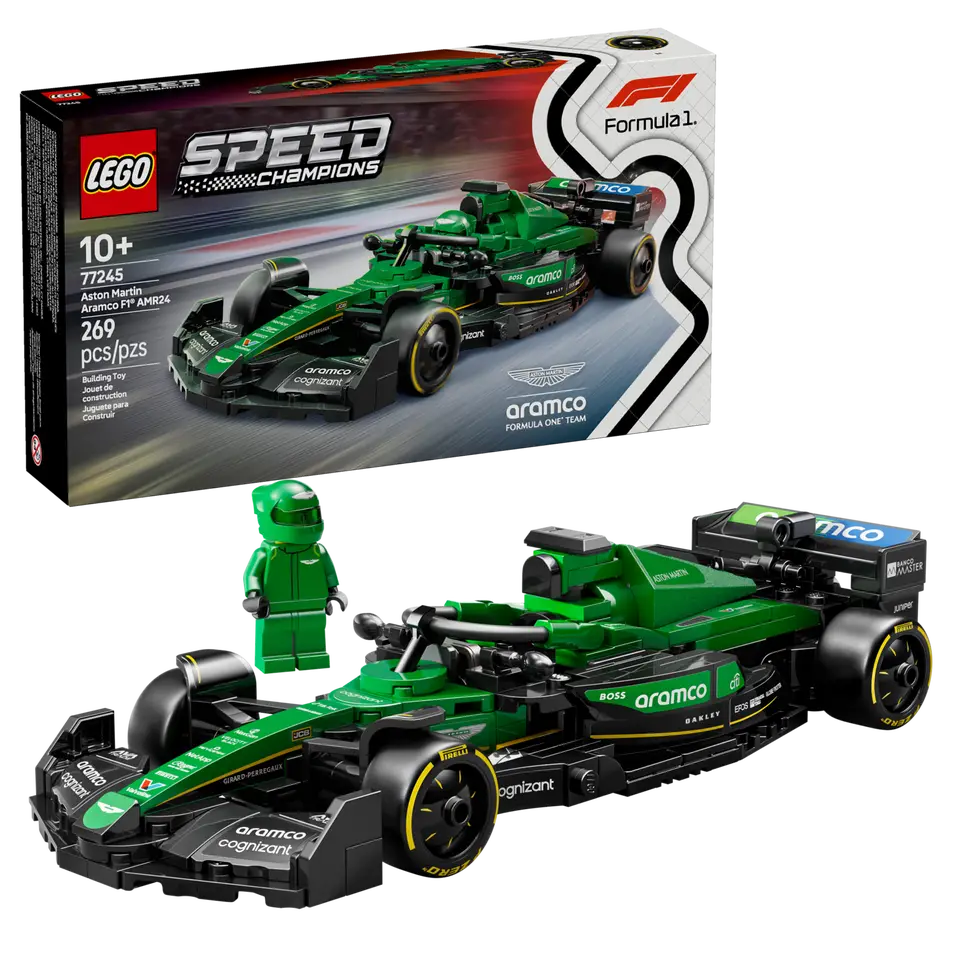 LEGO® Aston Martin Aramco F1® AMR24 Race Car