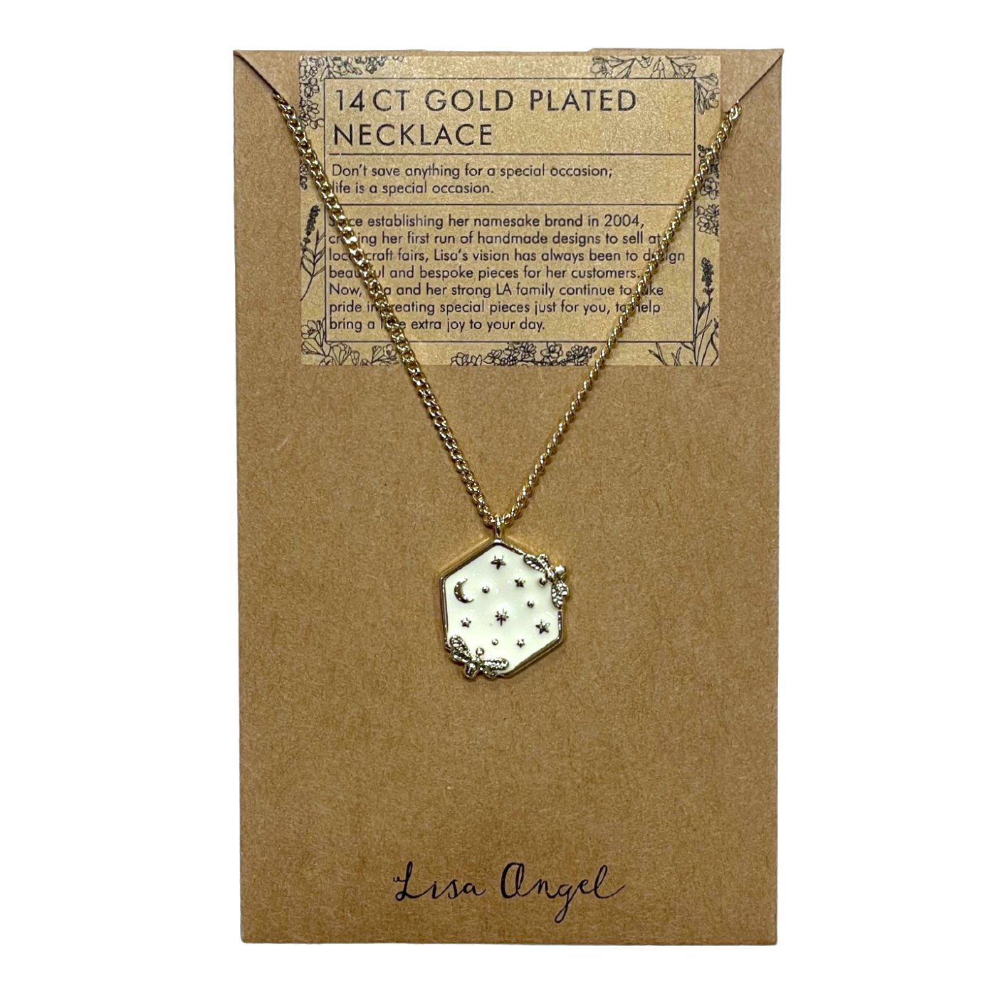 Necklace - Celestial Bees - Gold