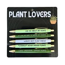 Pen Set - Plant Lovers - Set of 5