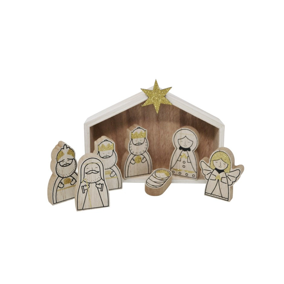 Nativity Set - Wooden