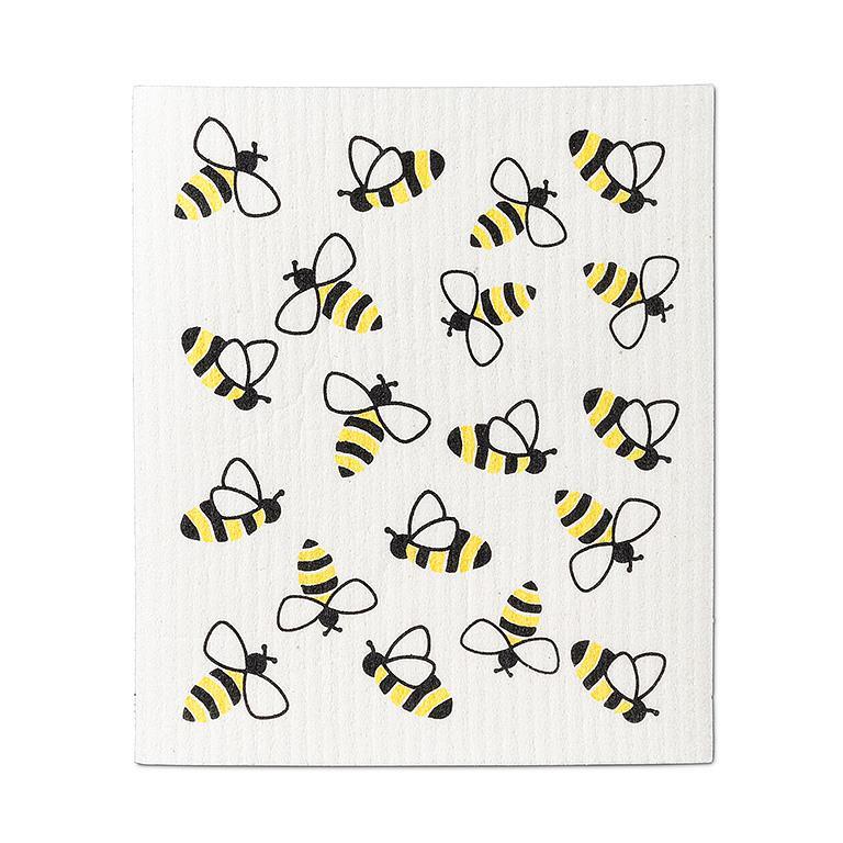 Swedish Dishcloth Set - Beehive & Bees - Set of 2