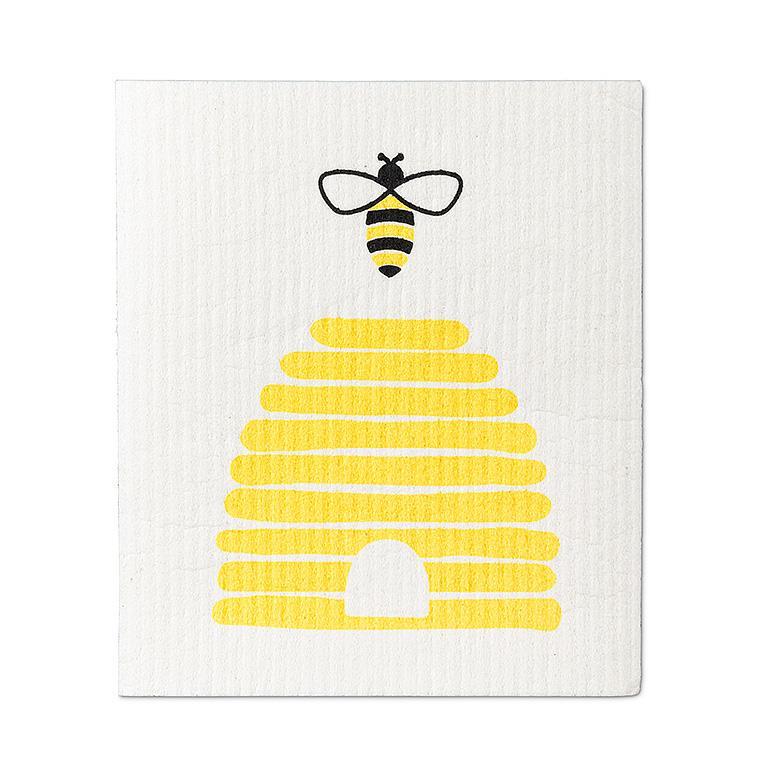 Swedish Dishcloth Set - Beehive & Bees - Set of 2
