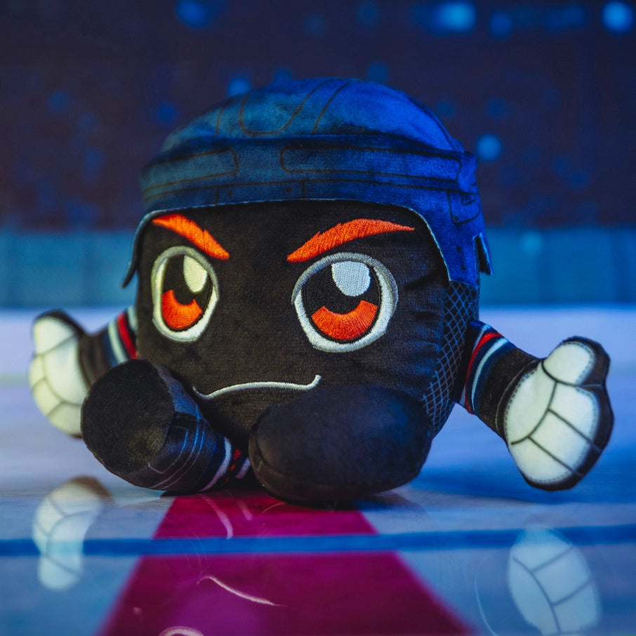 Stuffy - Hockey Puck - Oilers 8"